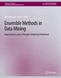 Ensemble Methods in Data Mining - Seni, Giovanni;Elder, John