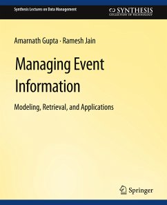 Managing Event Information - Gupta, Amarnath;Jain, Ramesh