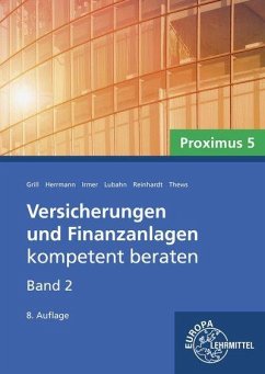 Versicherungen und Finanzanlagen, Band 2, Proximus 5 - Grill, Elisabeth;Herrmann, Markus;Irmer, Wolfgang S.