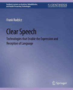 Clear Speech - Rudzicz, Frank