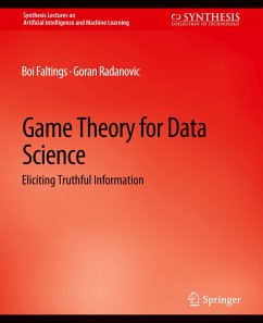 Game Theory for Data Science - Faltings, Boi;Radanovic, Goran