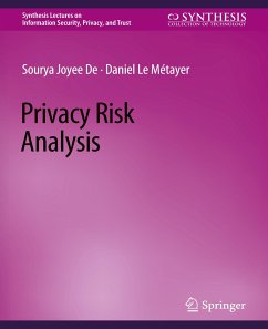 Privacy Risk Analysis - Joyee De, Sourya;Métayer, Daniel Le