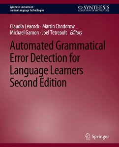 Automated Grammatical Error Detection for Language Learners, Second Edition - Leacock, Claudia;Gamon, Michael;Mejia, Joel Alejandro
