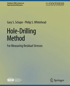 Hole-Drilling Method for Measuring Residual Stresses - Schajer, Gary S.;Whitehead, Philip S.