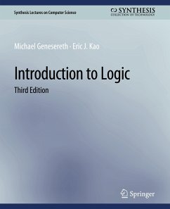 Introduction to Logic, Third Edition - Genesereth, Michael;Kao, Eric J.