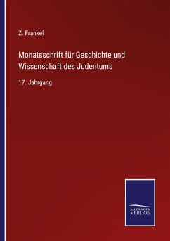 Monatsschrift für Geschichte und Wissenschaft des Judentums - Frankel, Z.