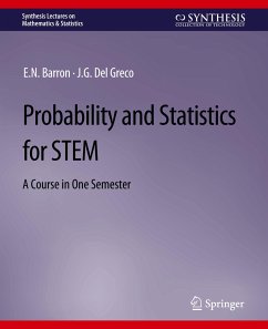 Probability and Statistics for STEM - Barron, E.N.;Greco, J.G. Del