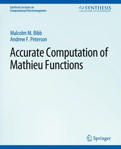 Accurate Computation of Mathieu Functions - Peterson, Andrew;Bibby, Malcolm