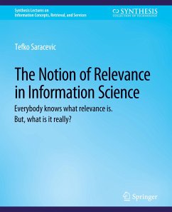 The Notion of Relevance in Information Science - Saracevic, Tefko