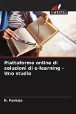 Piattaforme online di soluzioni di e-learning - Uno studio