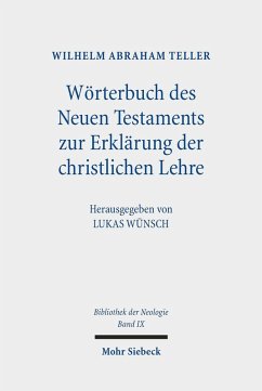 Cover Wörterbuch des Neuen Testaments zur Erklärung der christlichen Lehre (eBook, PDF)