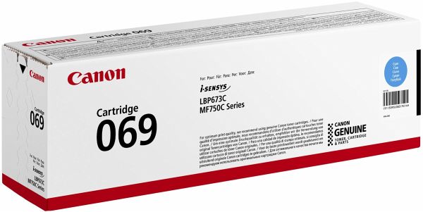 Canon Toner Cartridge 069 C cyan