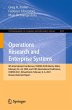 Operations Research and Enterprise... - Bild 1