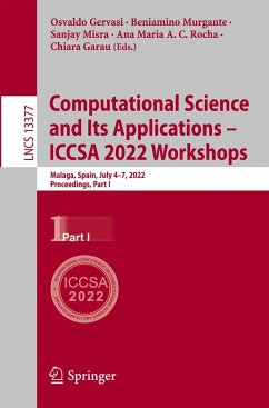 Computational Science and Its Applications ¿ ICCSA 2022 Workshops