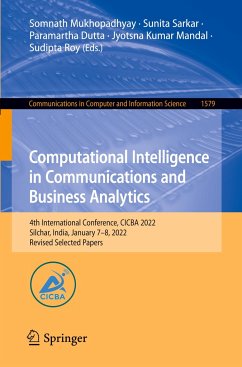 Computational Intelligence in Communications and Business Analytics