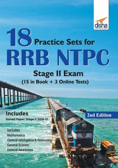 18 Practice Sets for RRB NTPC Stage II Exam (15 in Book + 5 Online Tests) 2nd Edition - Disha Experts