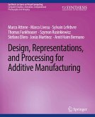 Design, Representations, and Processing for Additive Manufacturing