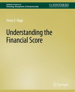 Understanding the Financial Score - Riggs, Henry E.