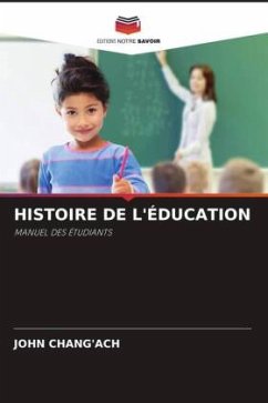 HISTOIRE DE L'ÉDUCATION - Chang'ach, John