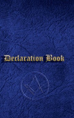 Cover Declaration Book - Craft Mason