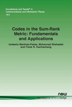 Codes in the Sum-Rank Metric - Martinez-Penas, Umberto; Shehadeh, Mohannad; Kschischang, Frank R.