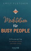 Meditation für Busy People (Mängelexemplar)