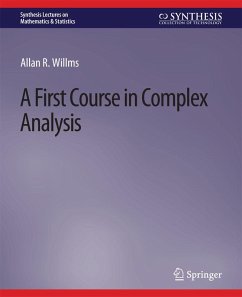 A First Course in Complex Analysis (eBook, PDF) - Willms, Allan R.