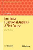 Nonlinear Functional Analysis: A First Course (eBook, PDF)
