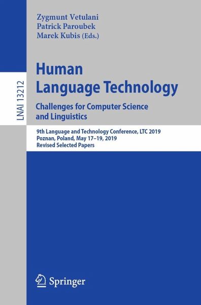 Human Language Technology. Challenges for Computer Science and Linguistics (eBook, PDF)