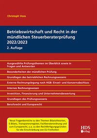 Betriebswirtschaft und Recht in der mündlichen Steuerberaterprüfung 2022/2023 - Voos, Christoph