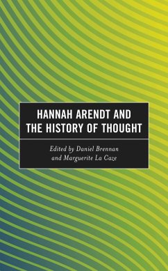 Cover Hannah Arendt and the History of Thought (eBook, ePUB)