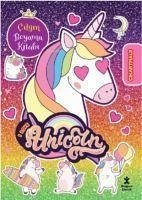 I Love Unicorn Cilgin Boyama Kitabi - Kolektif