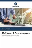CFA Level 3 Anmerkungen