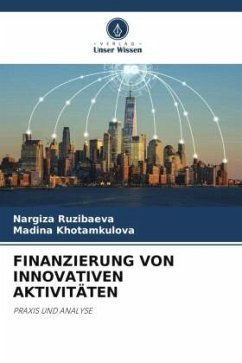 Cover FINANZIERUNG VON INNOVATIVEN AKTIVITÄTEN