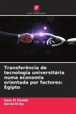 Transferência de tecnologia universitária numa economia orientada por factores: Egipto