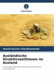 Ausländische Direktinvestitionen im Ausland