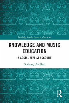 Cover Knowledge and Music Education (eBook, ePUB)