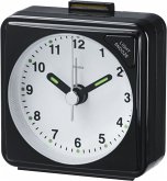 Hama Reisewecker A50, schwarz Zeiger fluoreszierend 186329