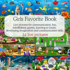 Girls' favorite book illustrated with games for attention and learning to count and general development. (eBook, ePUB) - Sivak, Radii