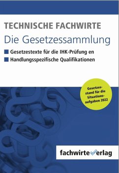 Technische Fachwirte - Die Gesetzessammlung (eBook, PDF)