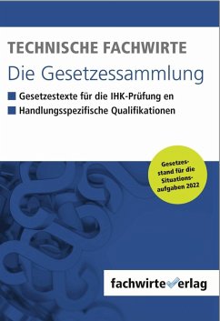 Cover Technische Fachwirte - Die Gesetzessammlung (eBook, PDF)