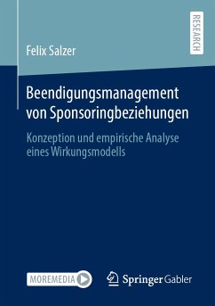 Beendigungsmanagement von Sponsoringbeziehungen (eBook, PDF) - Salzer, Felix