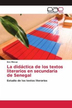La didáctica de los textos literarios en secundaria de Senegal