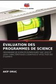 ÉVALUATION DES PROGRAMMES DE SCIENCE