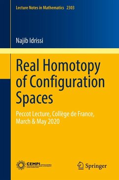 Real Homotopy of Configuration Spaces (eBook, PDF) - Idrissi, Najib
