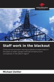 Staff work in the blackout