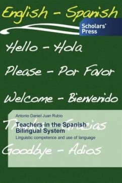 Teachers in the Spanish Bilingual System - Juan Rubio, Antonio Daniel