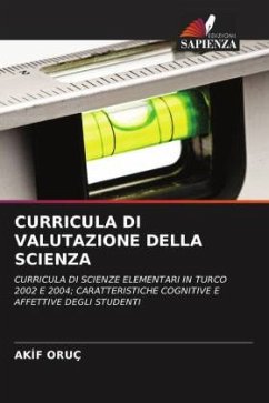 CURRICULA DI VALUTAZIONE DELLA SCIENZA - ORUÇ, AKIF