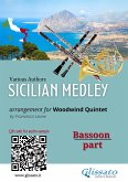 Bassoon part: "Sicilian Medley" for Woodwind Quintet (eBook, ePUB)