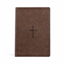 CSB Super Giant Print Reference Bible, Brown Leathertouch, Indexed - Csb Bibles By Holman